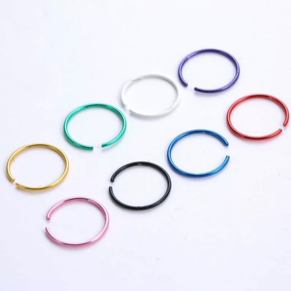 COPY - Golden nose ring - Picture 2 of 3